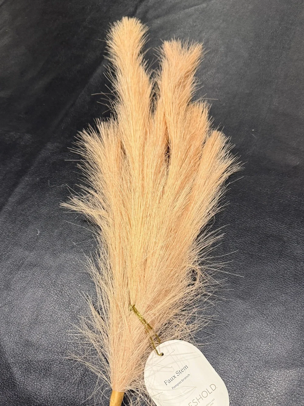 Threshold Beige Pampas Stem - Soft Decorative Accent NWT